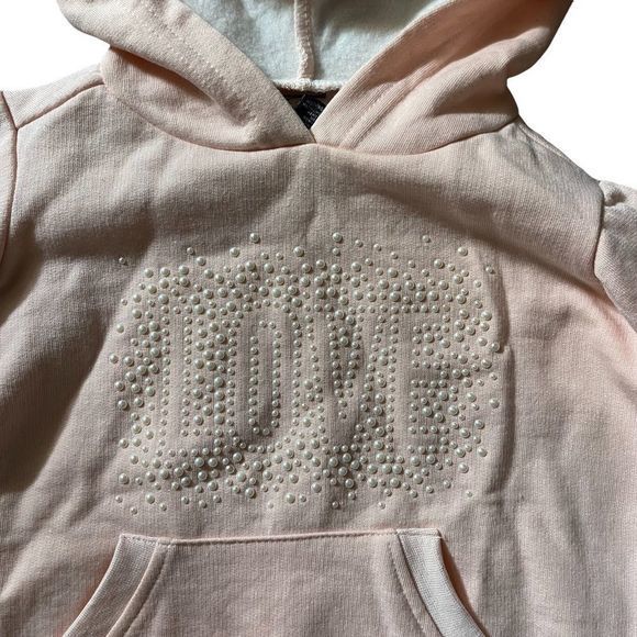 Limited Too Hoodie with Pearls accents on front size 2T - Picture 2 of 4